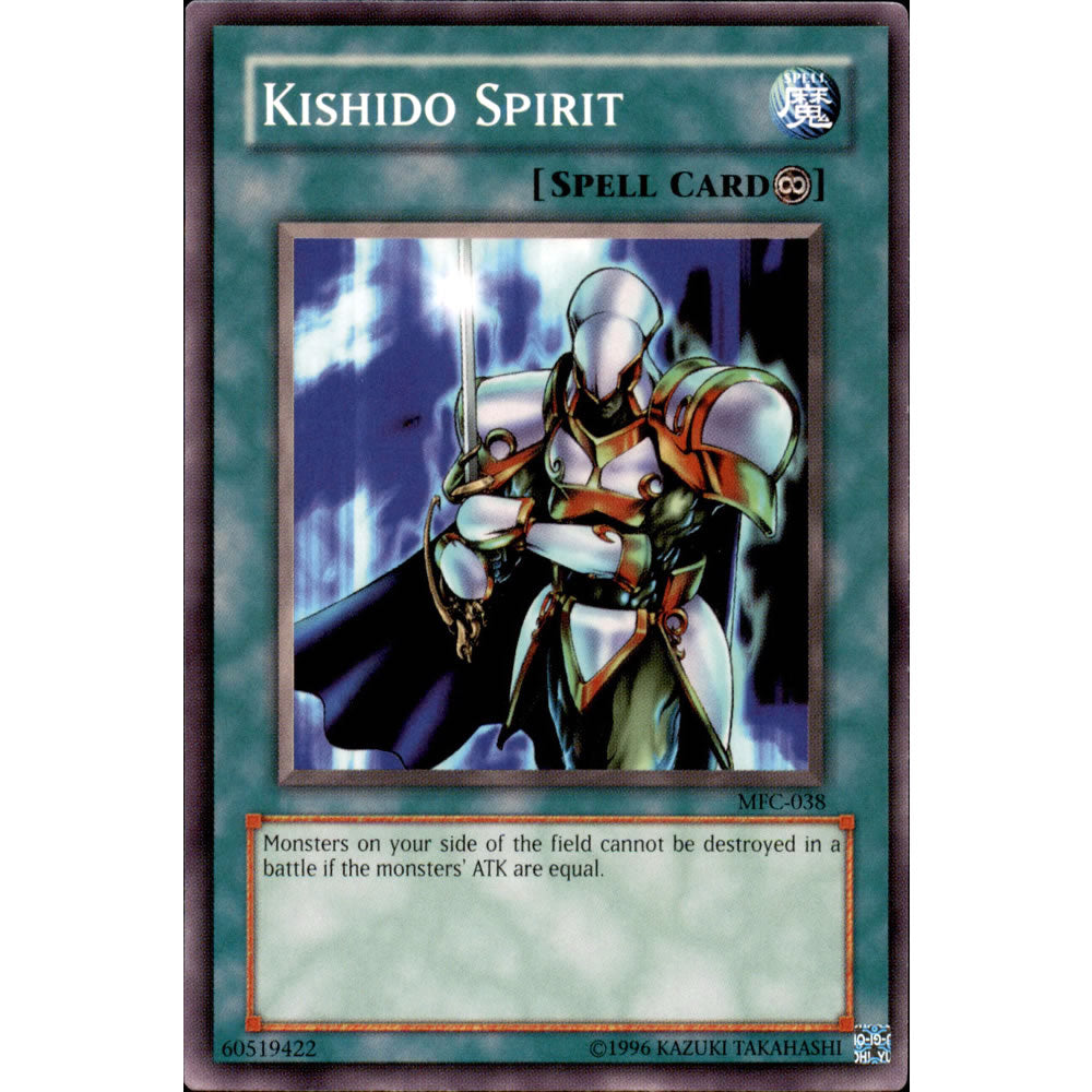 Kishido Spirit MFC-038 Yu-Gi-Oh! Card from the Magician's Force Set
