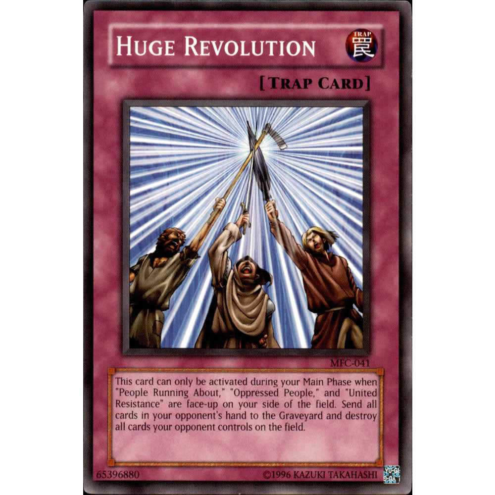 Huge Revolution MFC-041 Yu-Gi-Oh! Card from the Magician's Force Set