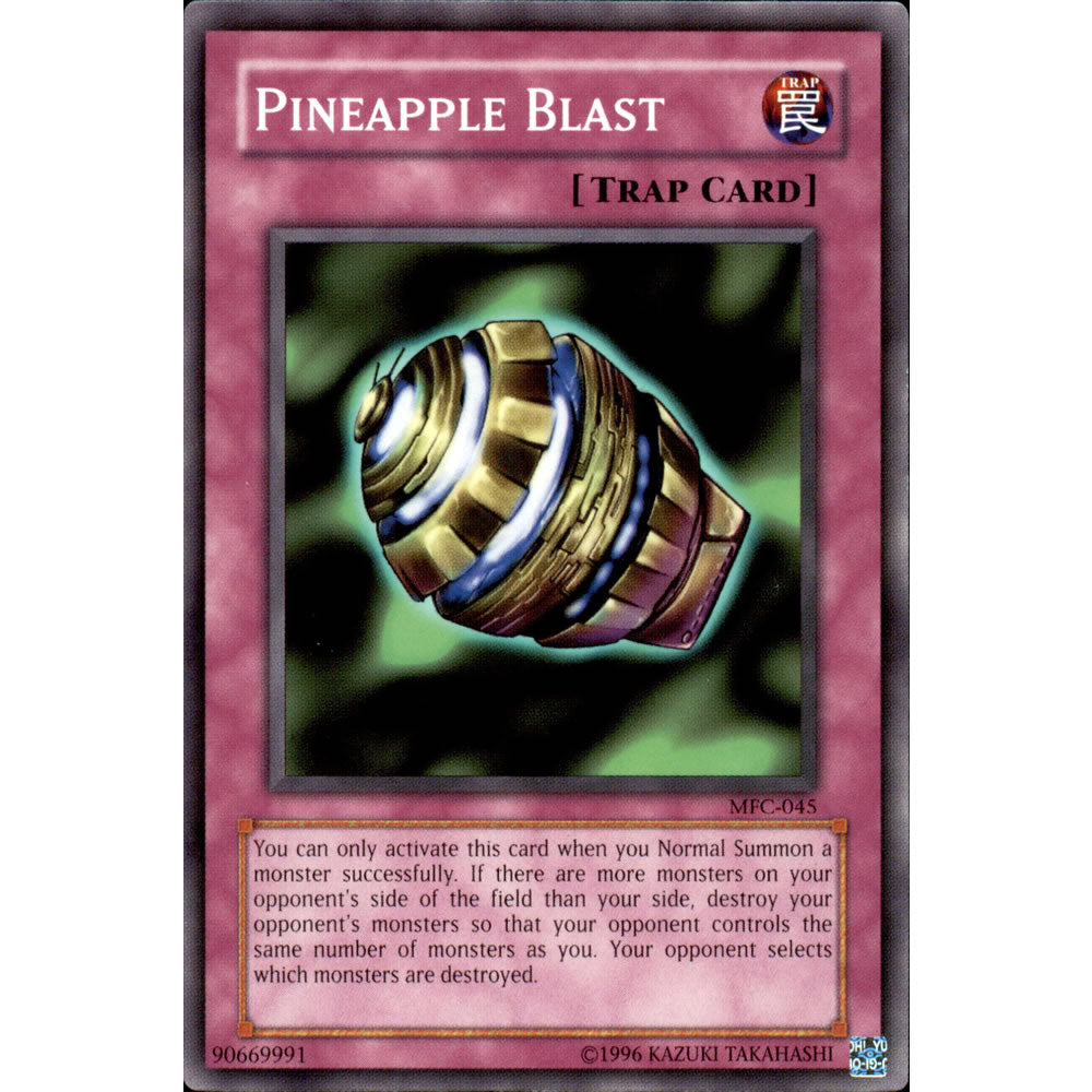 Pineapple Blast MFC-045 Yu-Gi-Oh! Card from the Magician's Force Set