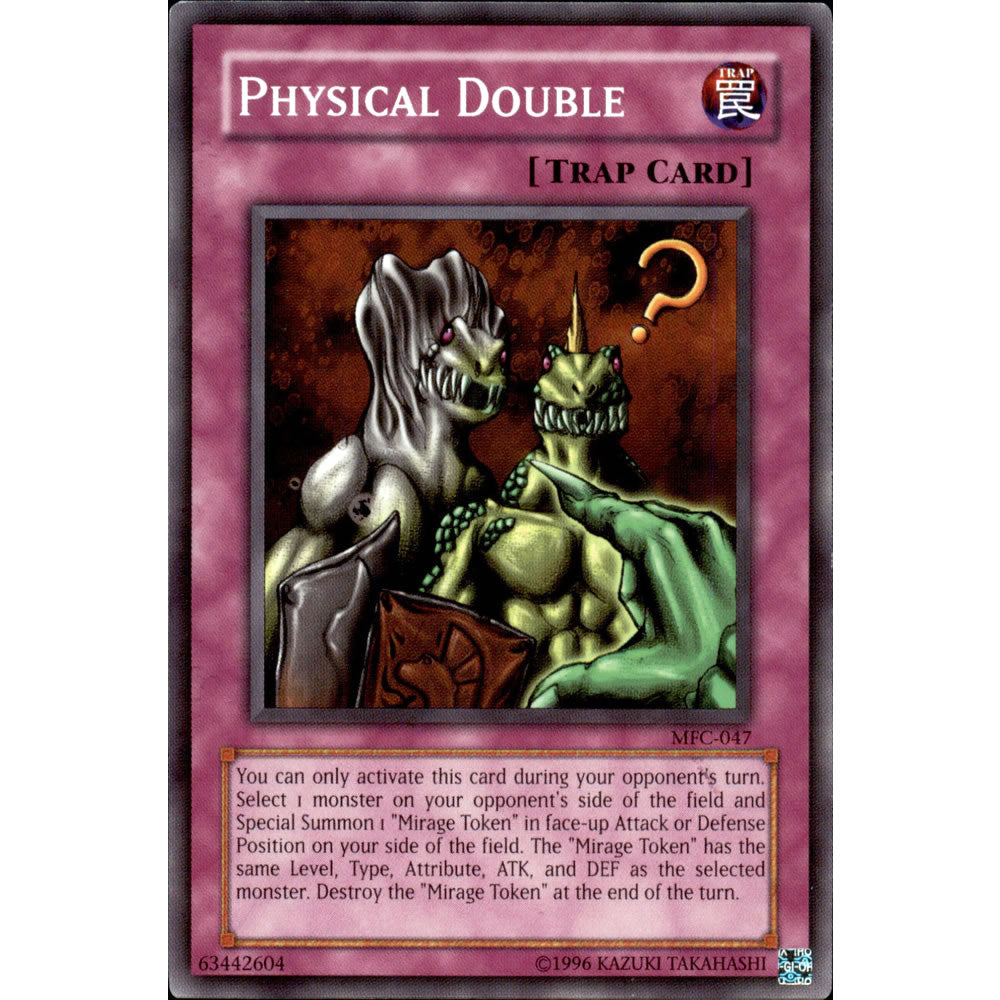 Physical Double MFC-047 Yu-Gi-Oh! Card from the Magician's Force Set