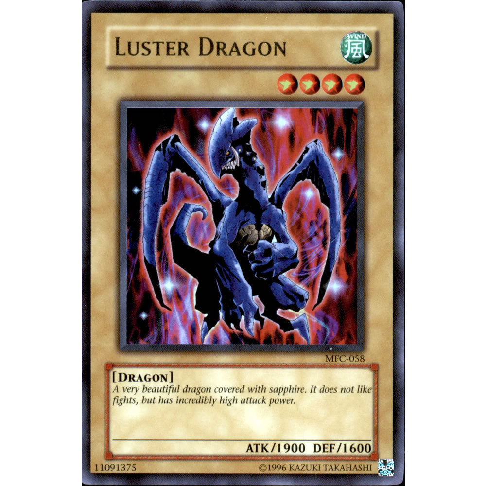 Luster Dragon MFC-058 Yu-Gi-Oh! Card from the Magician's Force Set