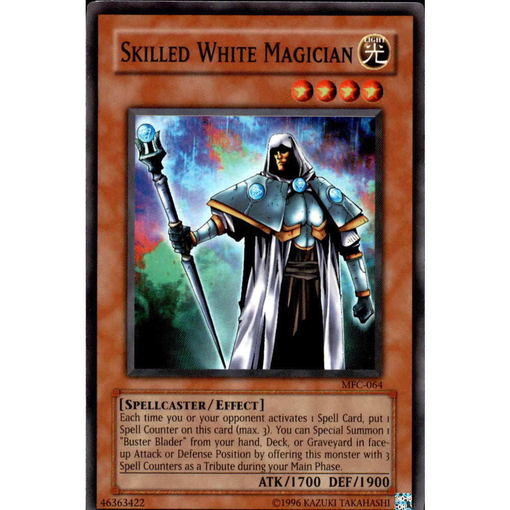 Skilled White Magician MFC-064 Yu-Gi-Oh! Card from the Magician's Force Set