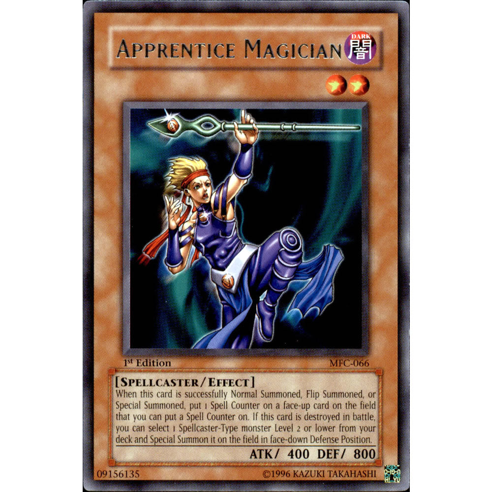 Apprentice Magician MFC-066 Yu-Gi-Oh! Card from the Magician's Force Set