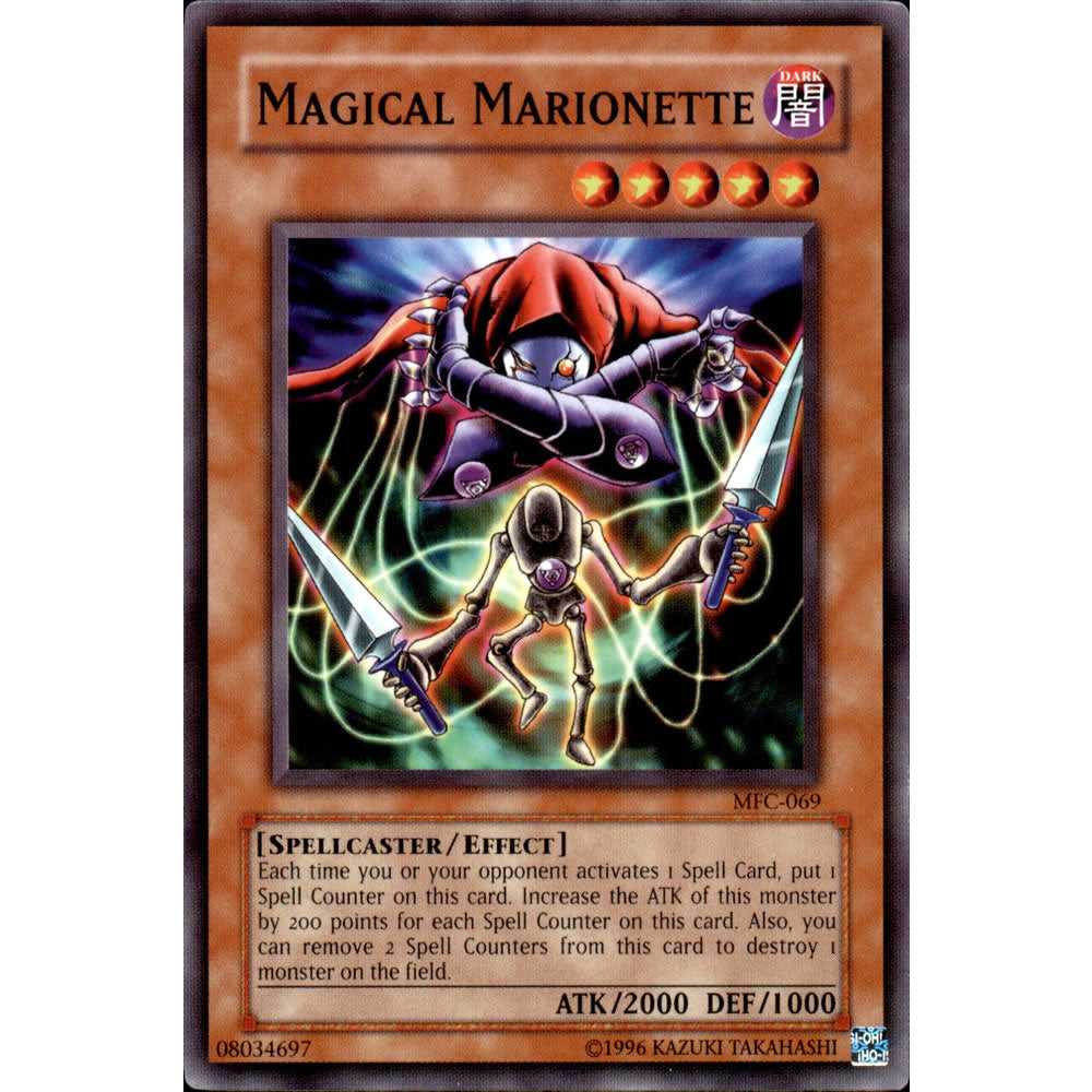 Magical Marionette MFC-069 Yu-Gi-Oh! Card from the Magician's Force Set