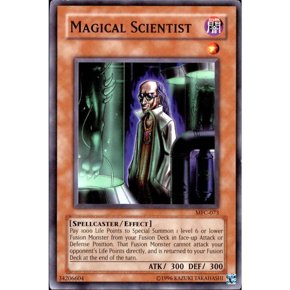 Magical Scientist MFC-073 Yu-Gi-Oh! Card from the Magician's Force Set