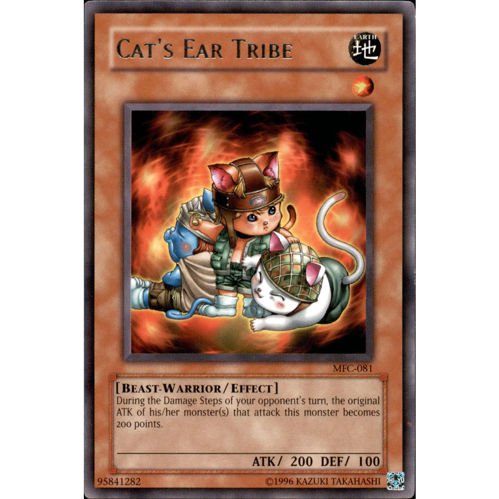 Cat's Ear Tribe MFC-081 Yu-Gi-Oh! Card from the Magician's Force Set