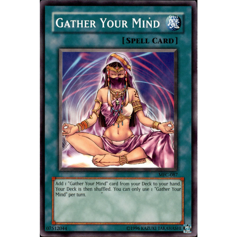 Gather Your Mind MFC-087 Yu-Gi-Oh! Card from the Magician's Force Set