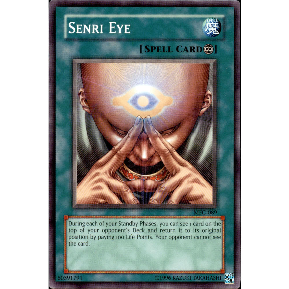 Senri Eye MFC-089 Yu-Gi-Oh! Card from the Magician's Force Set
