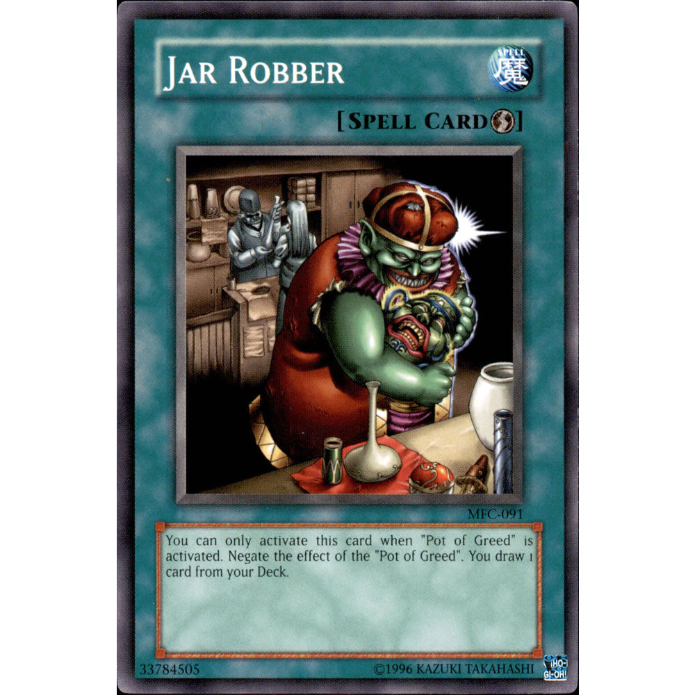Jar Robber MFC-091 Yu-Gi-Oh! Card from the Magician's Force Set