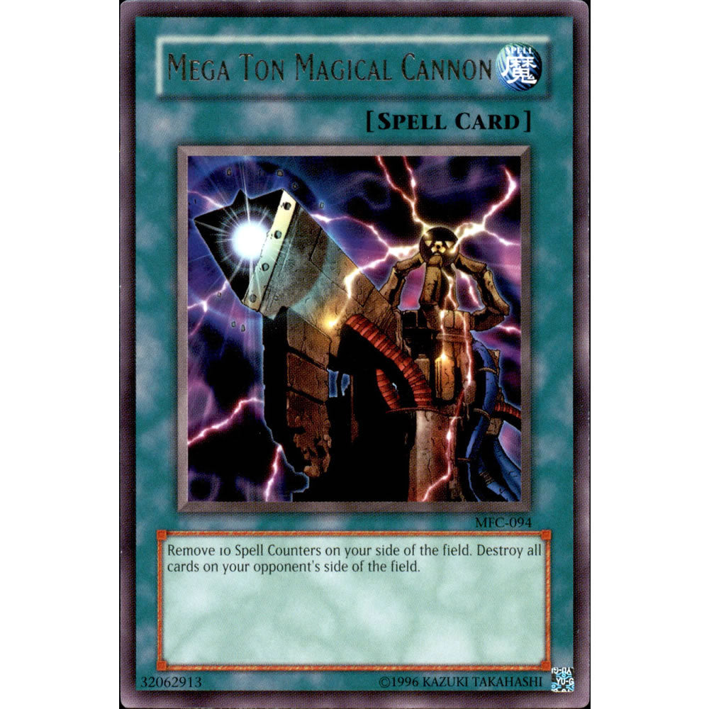 Mega Ton Magical Cannon MFC-094 Yu-Gi-Oh! Card from the Magician's Force Set