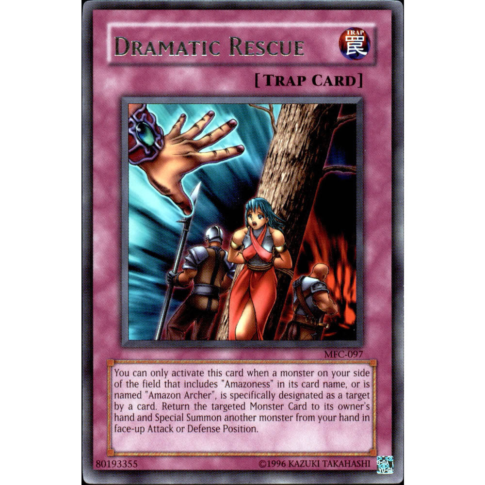 Dramatic Rescue MFC-097 Yu-Gi-Oh! Card from the Magician's Force Set