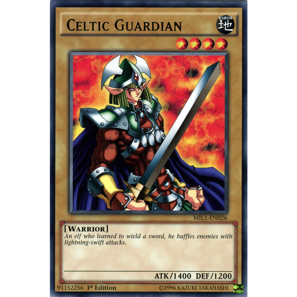 Celtic Guardian MIL1-EN026 Yu-Gi-Oh! Card from the Millennium Pack Set