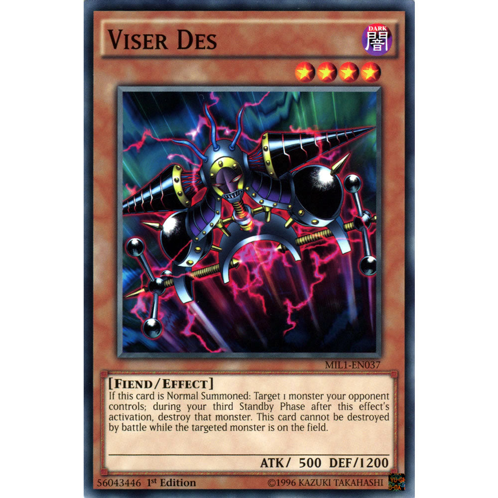 Viser Des MIL1-EN037 Yu-Gi-Oh! Card from the Millennium Pack Set