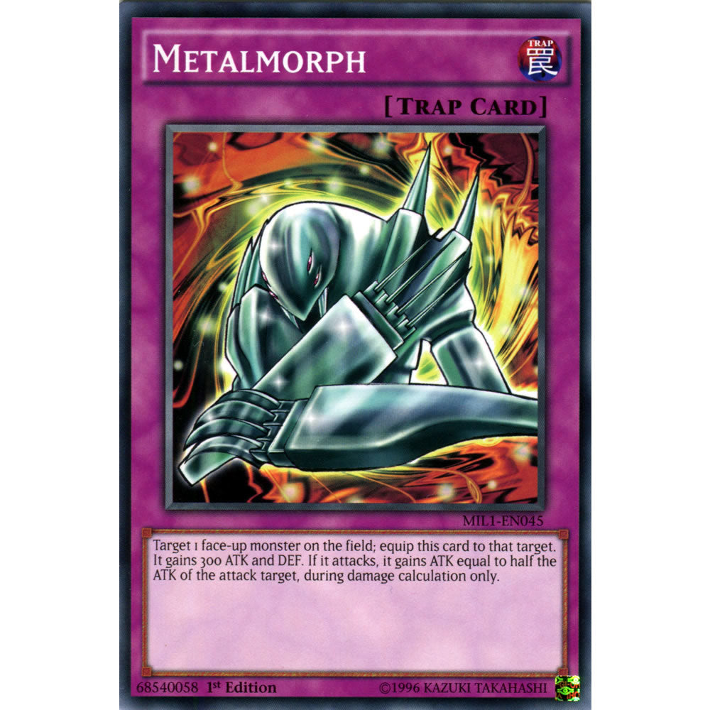 Metalmorph MIL1-EN045 Yu-Gi-Oh! Card from the Millennium Pack Set