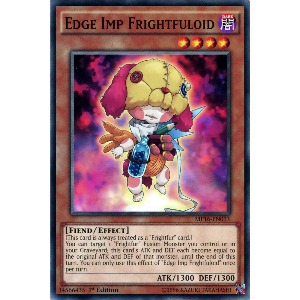 Edge Imp Frightfuloid MP16-EN013 Yu-Gi-Oh! Card from the Mega Tin 2016 Mega Pack Set