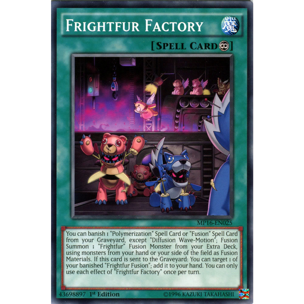 Frightfur Factory MP16-EN025 Yu-Gi-Oh! Card from the Mega Tin 2016 Mega Pack Set