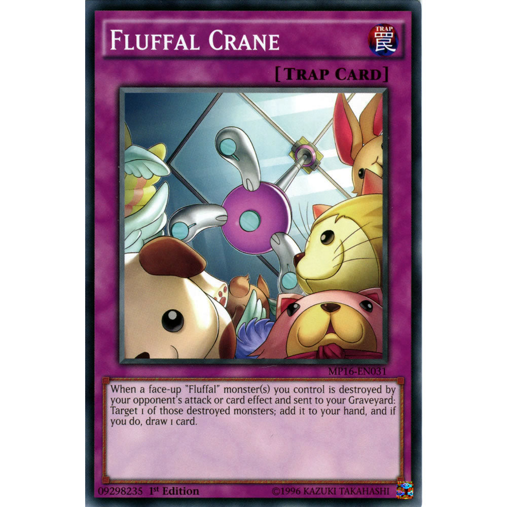 Fluffal Crane MP16-EN031 Yu-Gi-Oh! Card from the Mega Tin 2016 Mega Pack Set