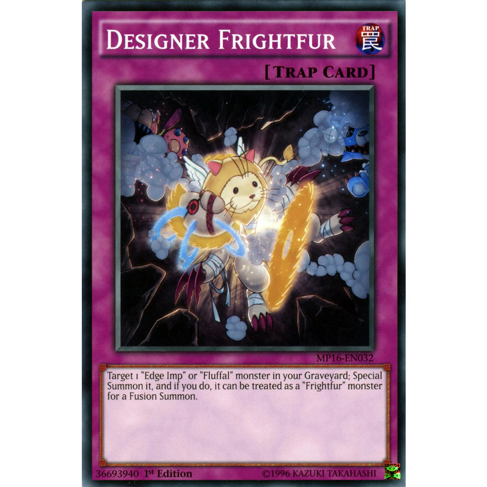 Designer Frightfur MP16-EN032 Yu-Gi-Oh! Card from the Mega Tin 2016 Mega Pack Set