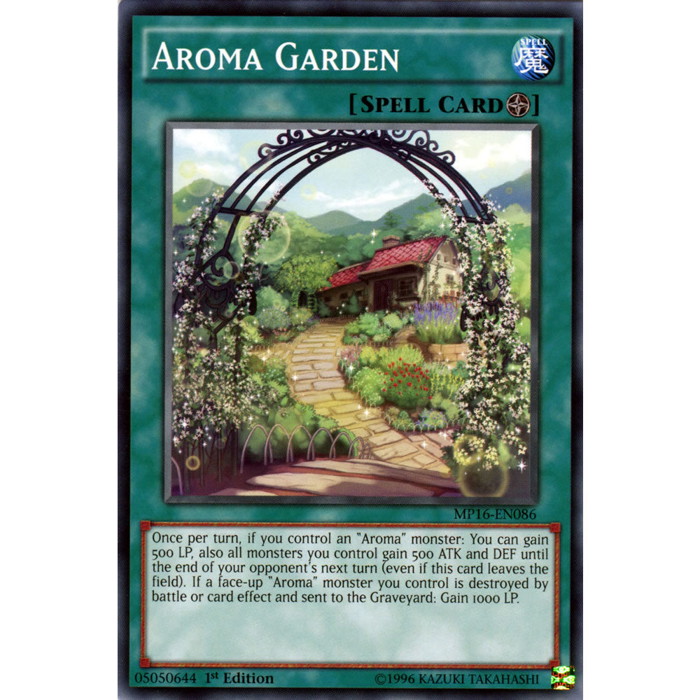 Aroma Garden MP16-EN086 Yu-Gi-Oh! Card from the Mega Tin 2016 Mega Pack Set