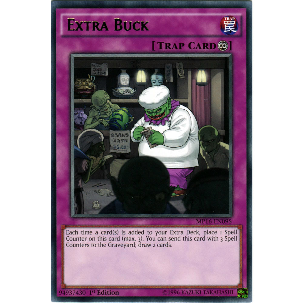 Extra Buck MP16-EN095 Yu-Gi-Oh! Card from the Mega Tin 2016 Mega Pack Set