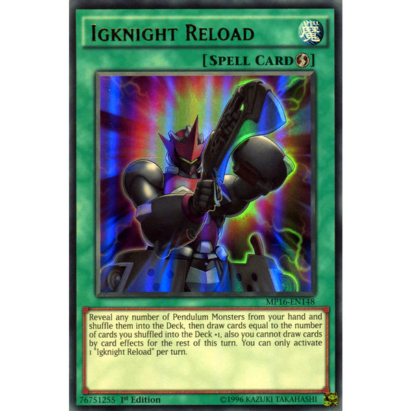 Igknight Reload MP16-EN148 Yu-Gi-Oh! Card