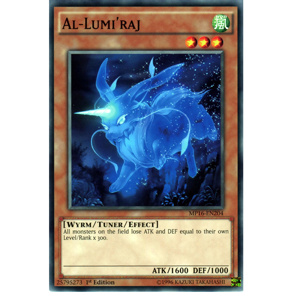 Al-Lumi'raj MP16-EN204 Yu-Gi-Oh! Card from the Mega Tin 2016 Mega Pack Set