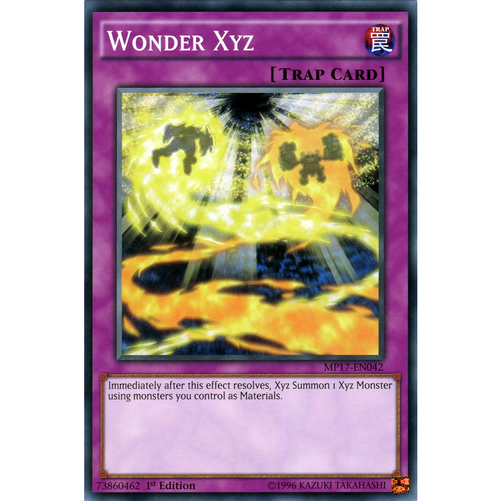 Wonder Xyz MP17-EN042 Yu-Gi-Oh! Card from the Mega Tin 2017 Mega Pack Set