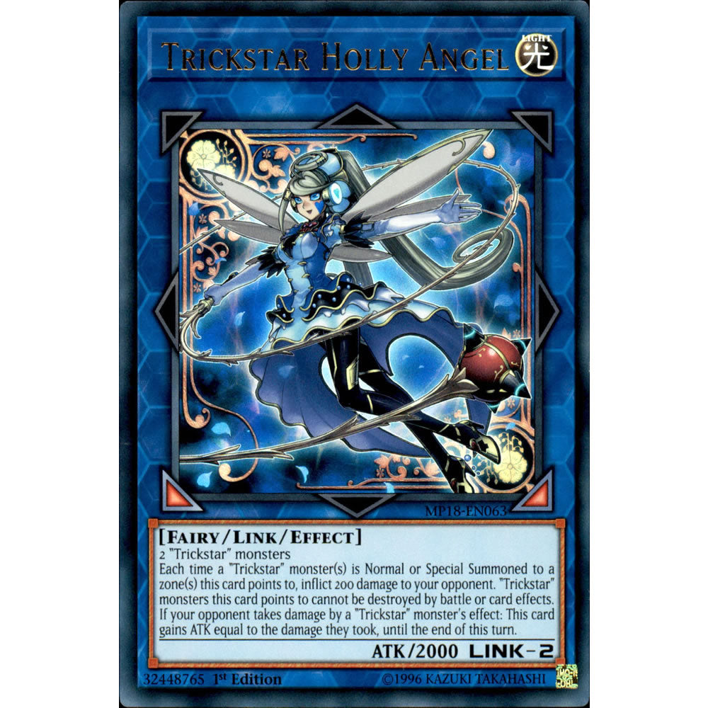 Trickstar Holly Angel MP18-EN063 Yu-Gi-Oh! Card from the Mega Tin 2018 Mega Pack Set