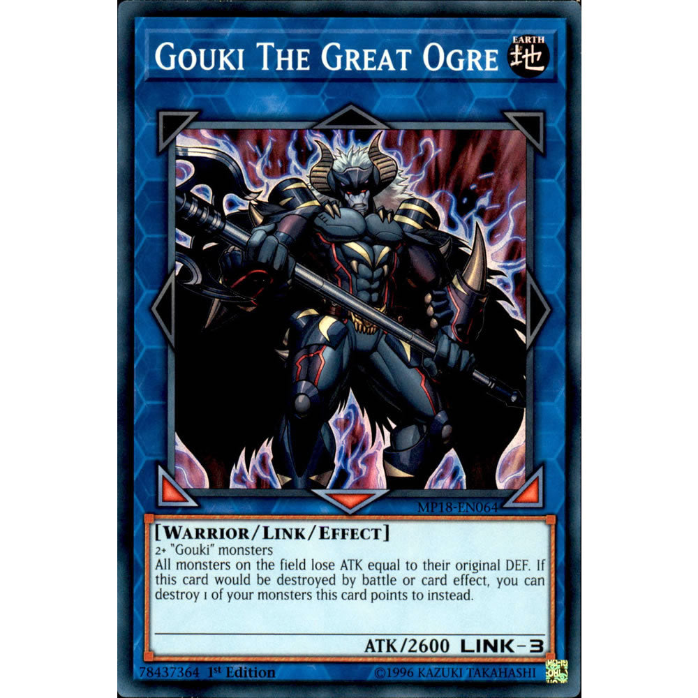 Gouki The Great Ogre MP18-EN064 Yu-Gi-Oh! Card from the Mega Tin 2018 Mega Pack Set