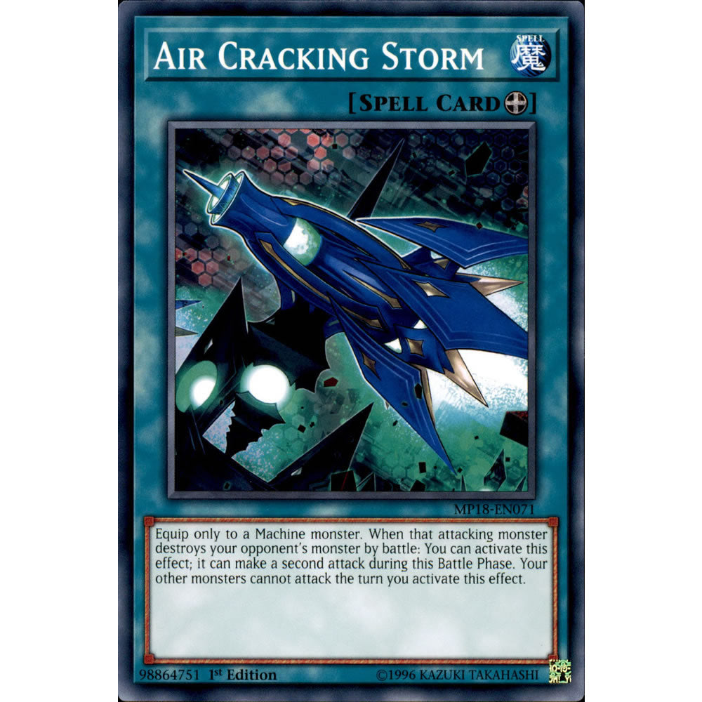 Air Cracking Storm MP18-EN071 Yu-Gi-Oh! Card from the Mega Tin 2018 Mega Pack Set