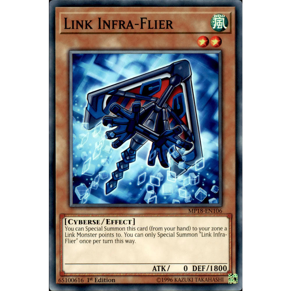 Link Infra-Flier MP18-EN106 Yu-Gi-Oh! Card from the Mega Tin 2018 Mega Pack Set