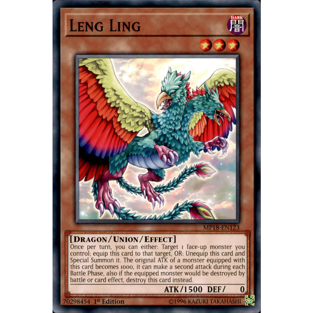 Leng Ling MP18-EN123 Yu-Gi-Oh! Card from the Mega Tin 2018 Mega Pack Set