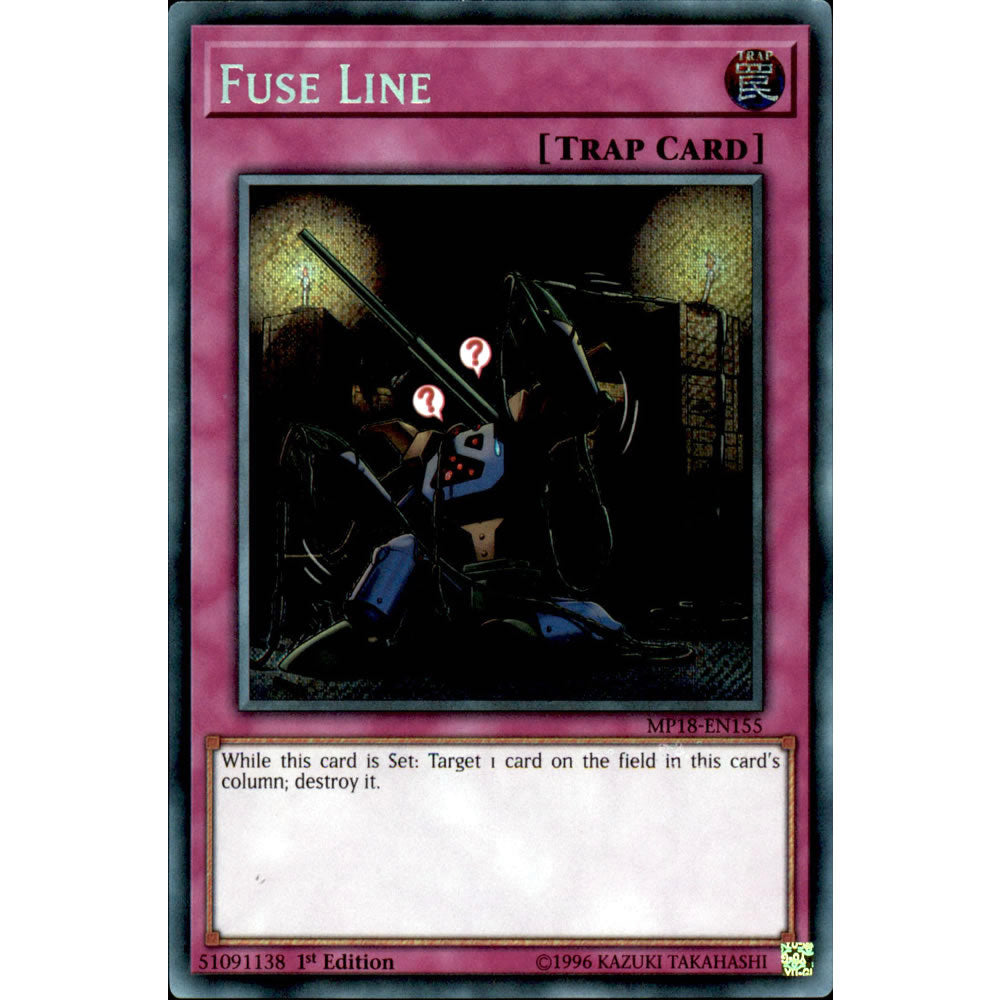 Fuse Line MP18-EN155 Yu-Gi-Oh! Card from the Mega Tin 2018 Mega Pack Set