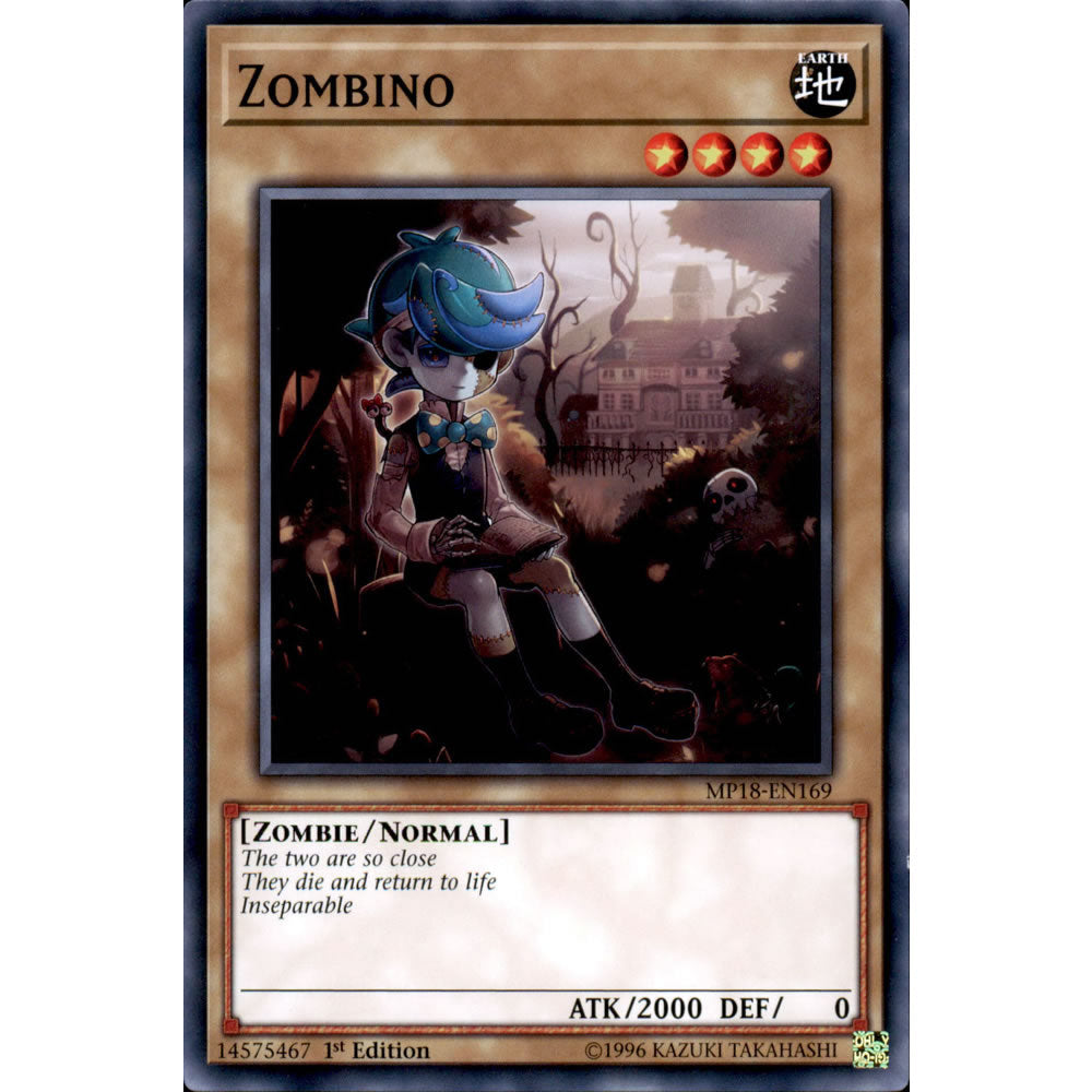 Zombino MP18-EN169 Yu-Gi-Oh! Card from the Mega Tin 2018 Mega Pack Set