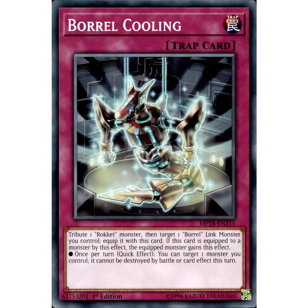 Borrel Cooling MP18-EN215 Yu-Gi-Oh! Card from the Mega Tin 2018 Mega Pack Set