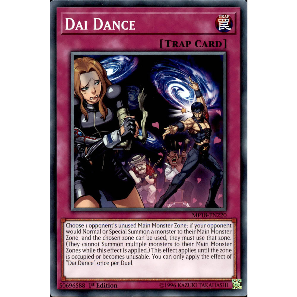 Dai Dance MP18-EN220 Yu-Gi-Oh! Card from the Mega Tin 2018 Mega Pack Set