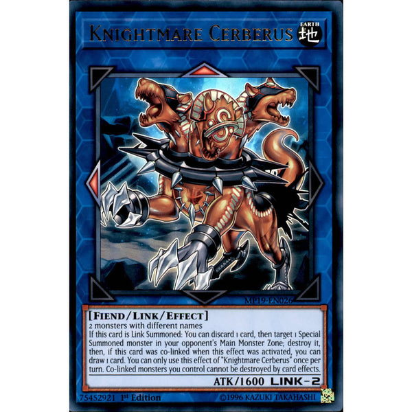 cerberus yugioh card YuGiOh Trading Card Game Cosmo Blazer Common Hazy Flame Cerberus CBLZ-EN028
