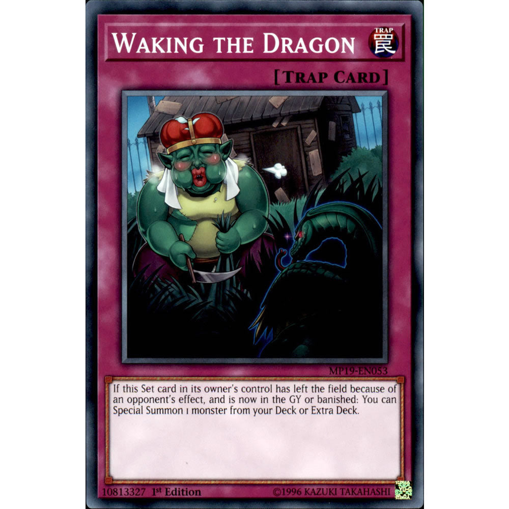 Waking the Dragon MP19-EN053 Yu-Gi-Oh! Card from the Mega Tin 2019 Mega Pack Set