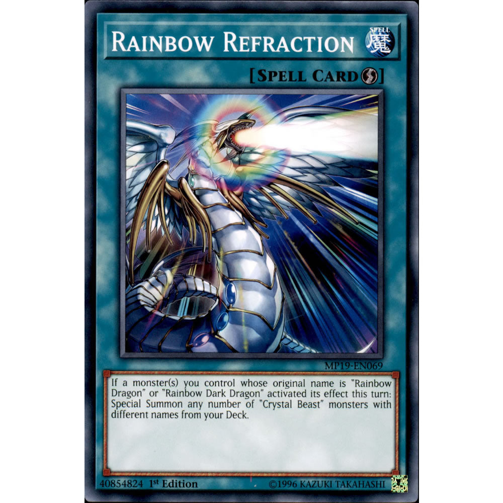 Rainbow Refraction MP19-EN069 Yu-Gi-Oh! Card from the Mega Tin 2019 Mega Pack Set