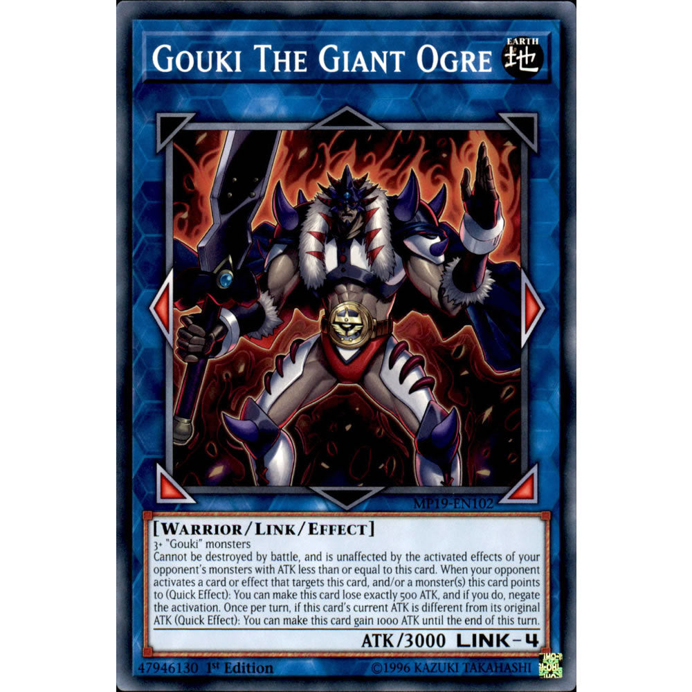 Gouki The Giant Ogre MP19-EN102 Yu-Gi-Oh! Card from the Mega Tin 2019 Mega Pack Set