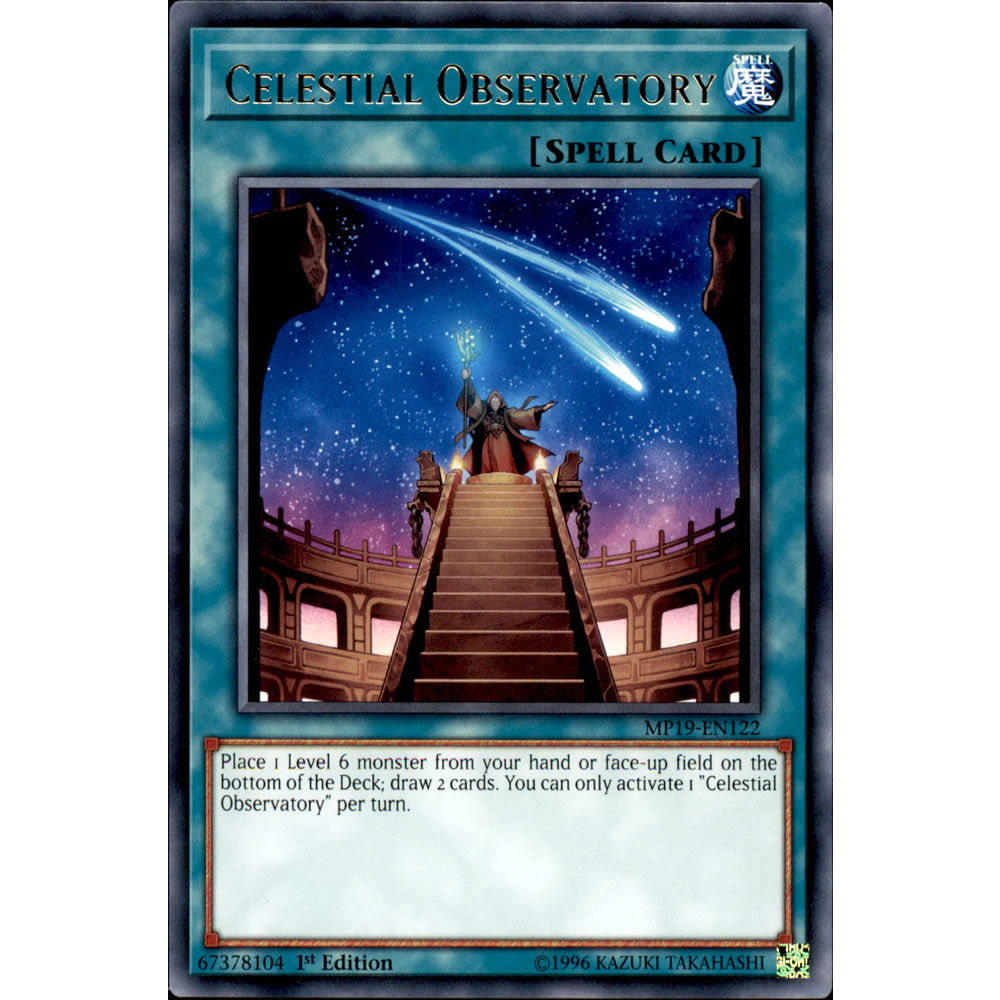 Celestial Observatory MP19-EN122 Yu-Gi-Oh! Card from the Mega Tin 2019 Mega Pack Set