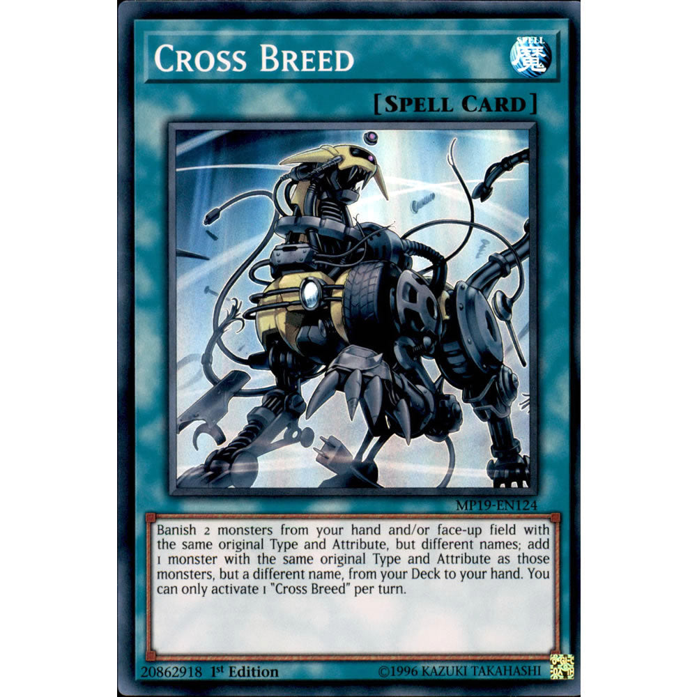 Cross Breed MP19-EN124 Yu-Gi-Oh! Card from the Mega Tin 2019 Mega Pack Set