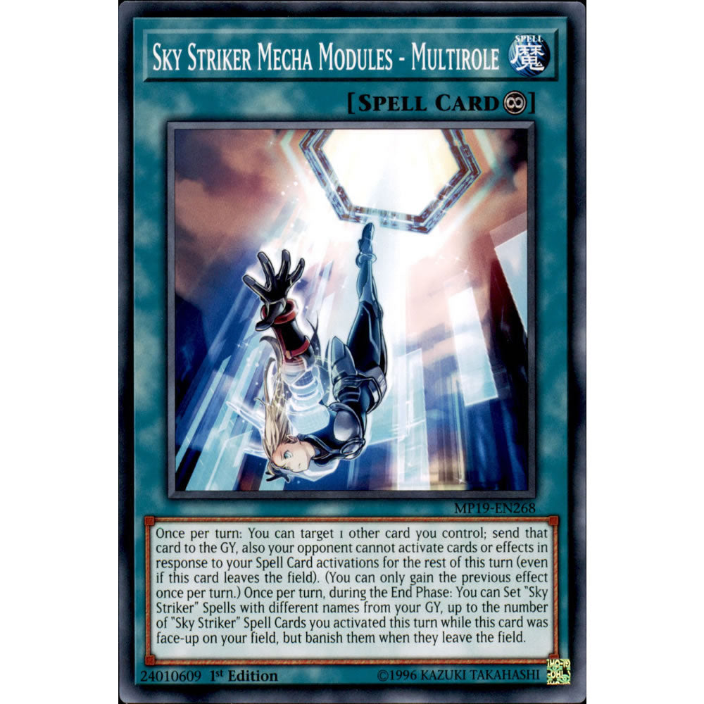 Sky Striker Mecha Modules - Multirole MP19-EN268 Yu-Gi-Oh! Card from the Mega Tin 2019 Mega Pack Set