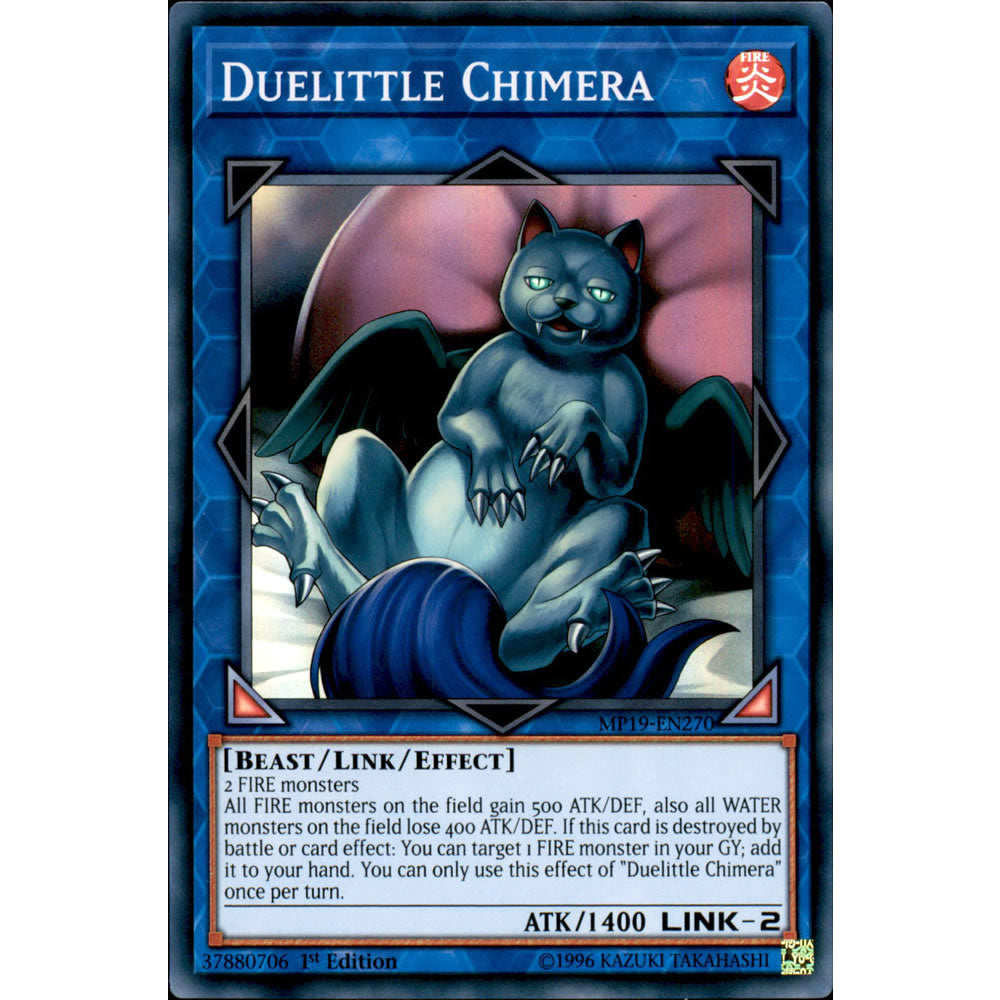 Duelittle Chimera MP19-EN270 Yu-Gi-Oh! Card from the Mega Tin 2019 Mega Pack Set