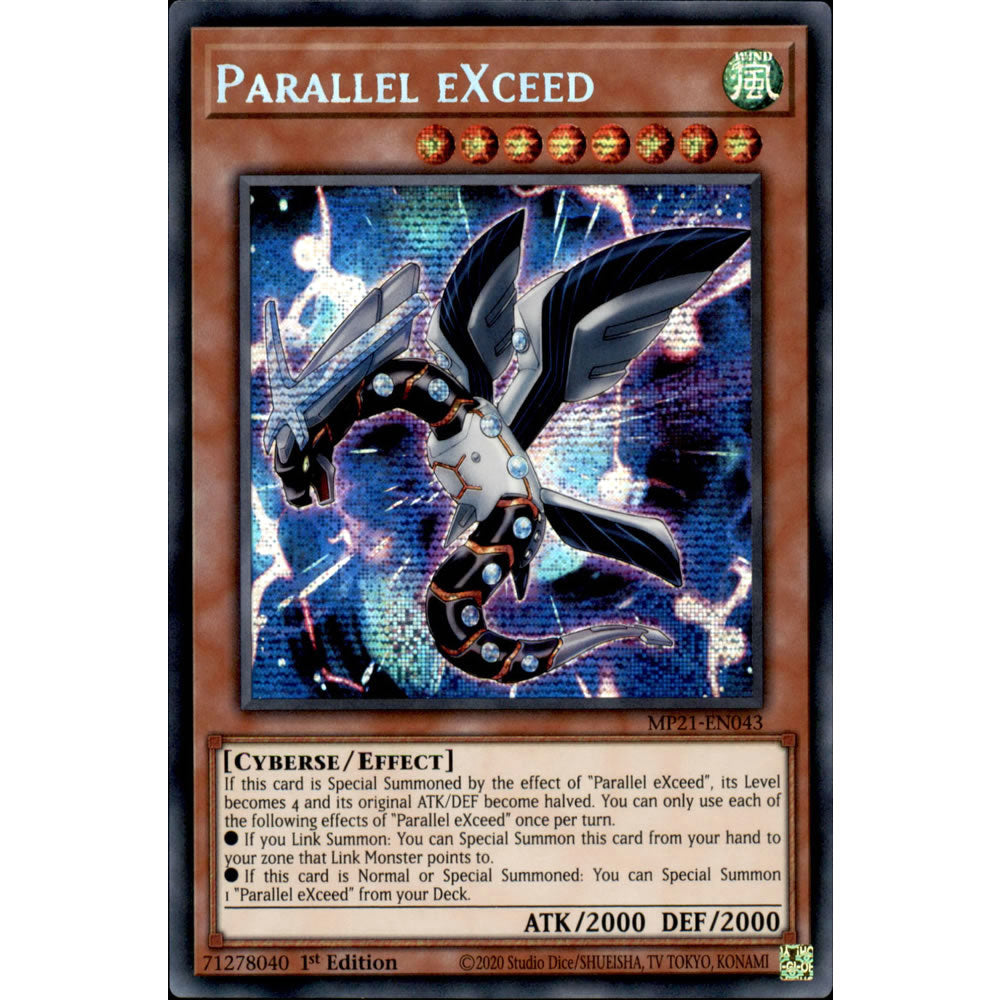 Parallel eXceed MP21-EN043 Yu-Gi-Oh! Card from the Mega Tin 2021 Mega Pack Set