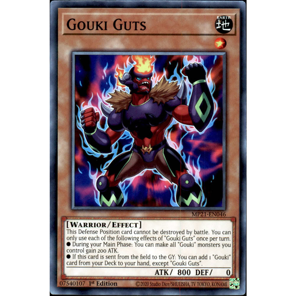 Gouki Guts MP21-EN046 Yu-Gi-Oh! Card from the Mega Tin 2021 Mega Pack Set