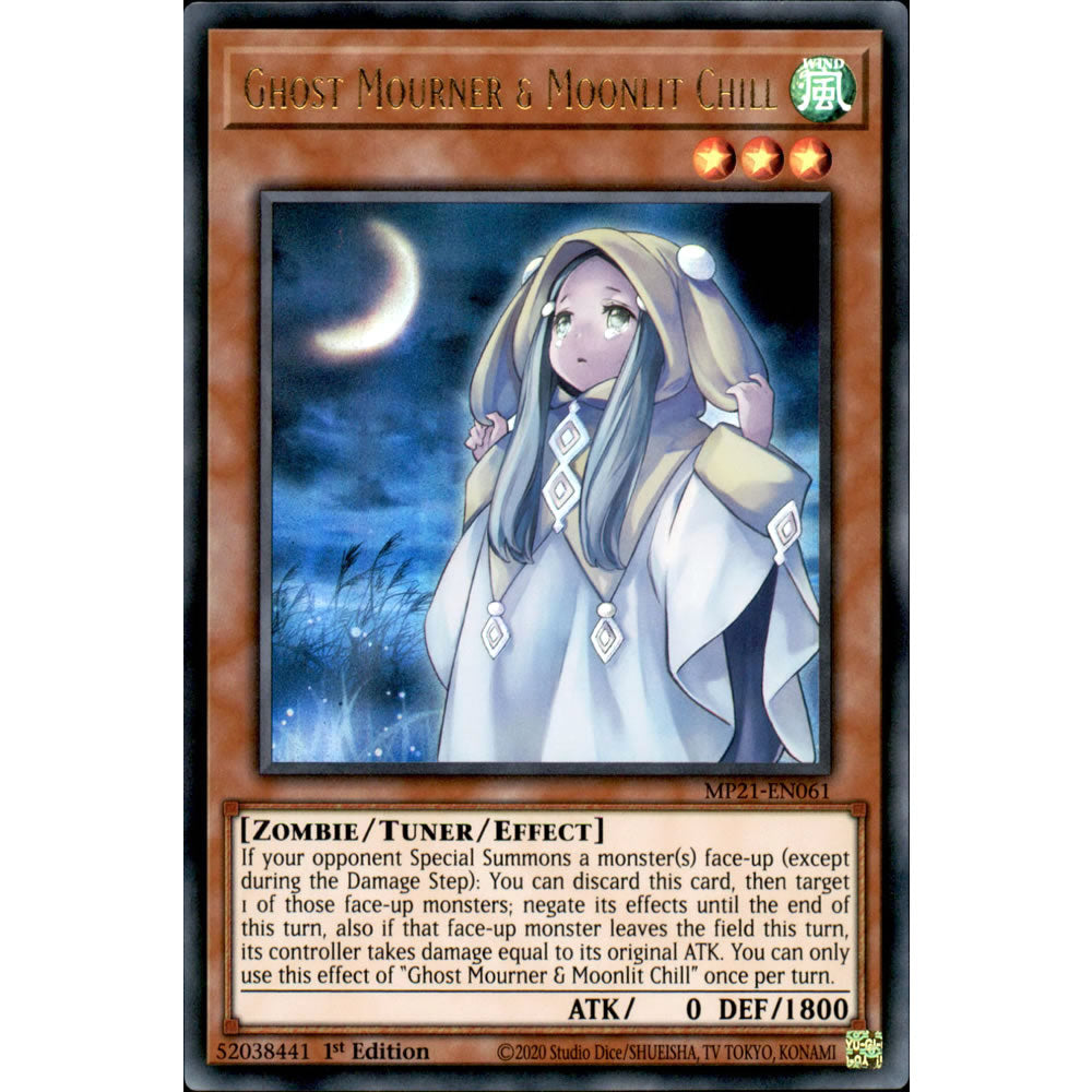 Ghost Mourner & Moonlit Chill MP21-EN061 Yu-Gi-Oh! Card from the Mega Tin 2021 Mega Pack Set
