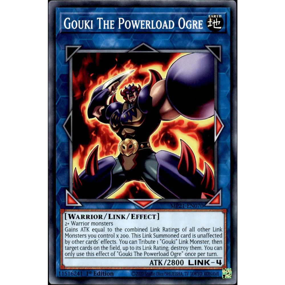 Gouki The Powerload Ogre MP21-EN070 Yu-Gi-Oh! Card from the Mega Tin 2021 Mega Pack Set