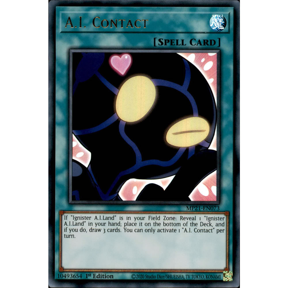 A.I. Contact MP21-EN073 Yu-Gi-Oh! Card - Deckboosters A.I. Contact MP21-EN073 Yu-Gi-Oh! Card - Deckboosters