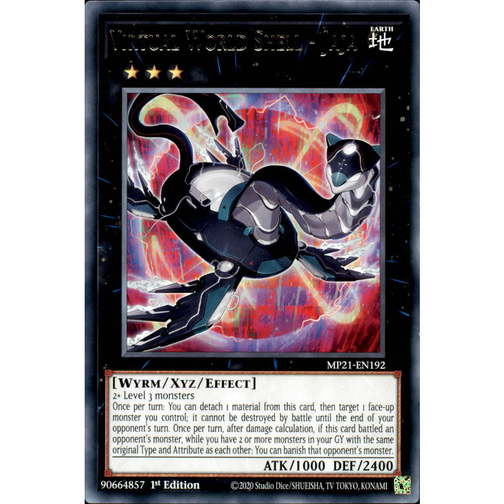 Virtual World Shell - Jaja MP21-EN192 Yu-Gi-Oh! Card from the Mega Tin 2021 Mega Pack Set